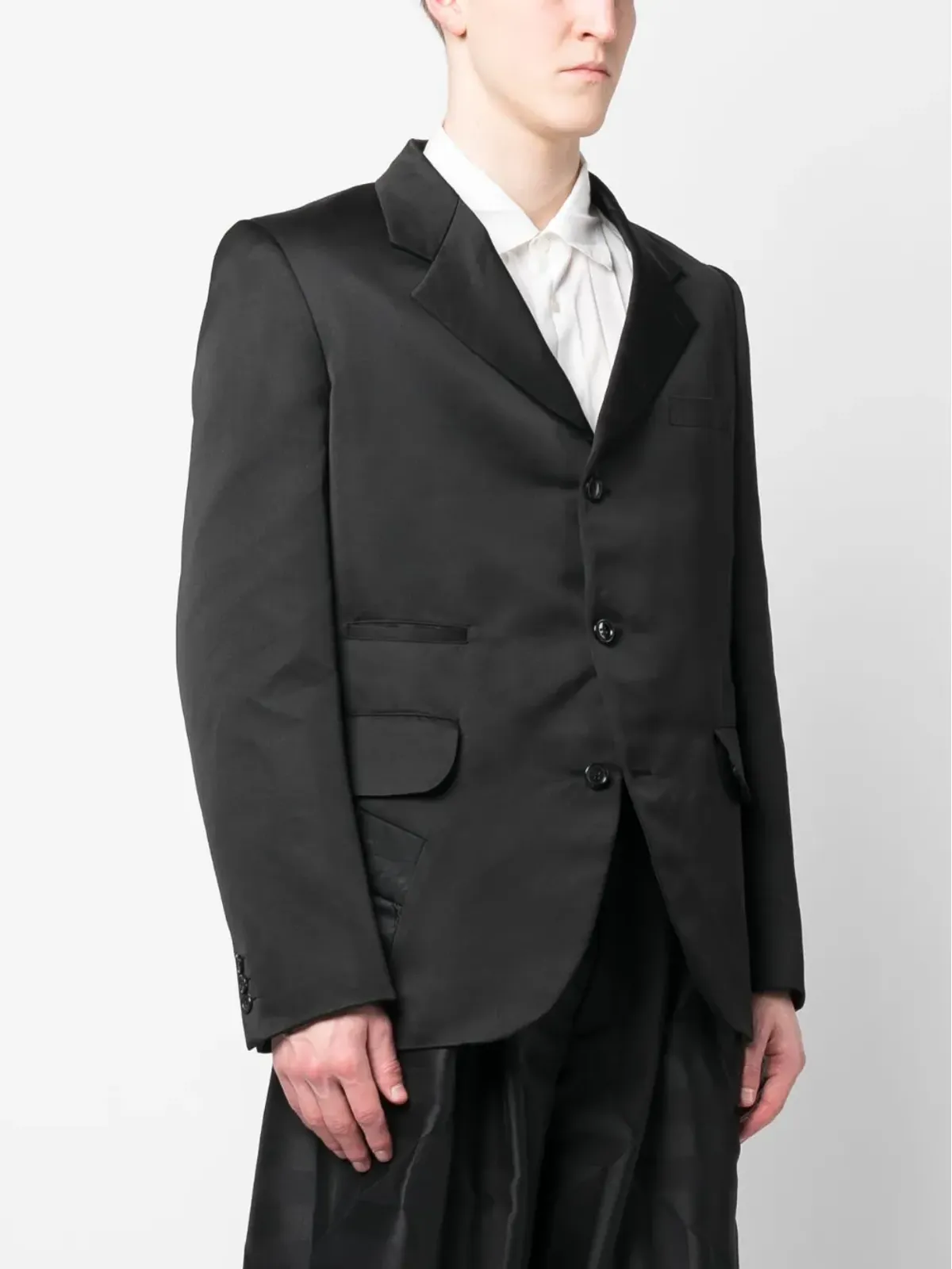 Comme des Garçons Homme Plus ジップディテール ブレザー - 画像4