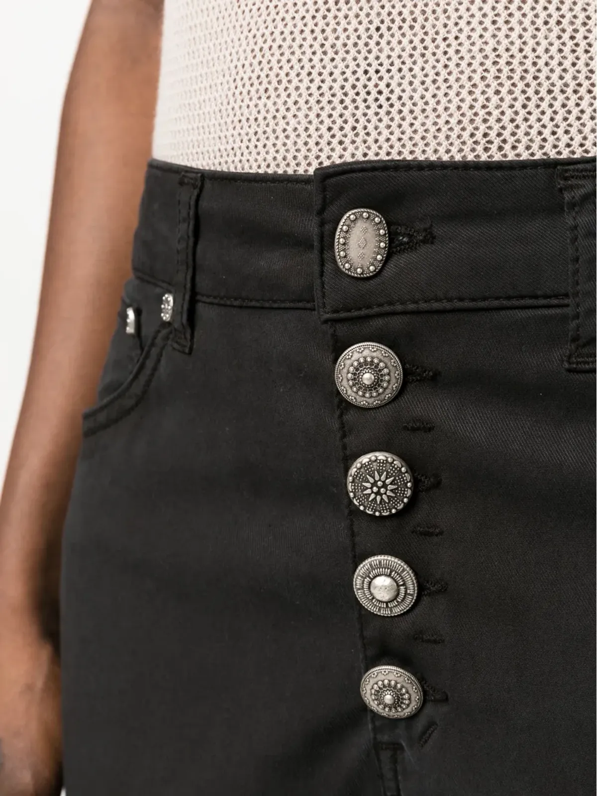 DONDUP Koons loose-fit cropped jeans - 画像5