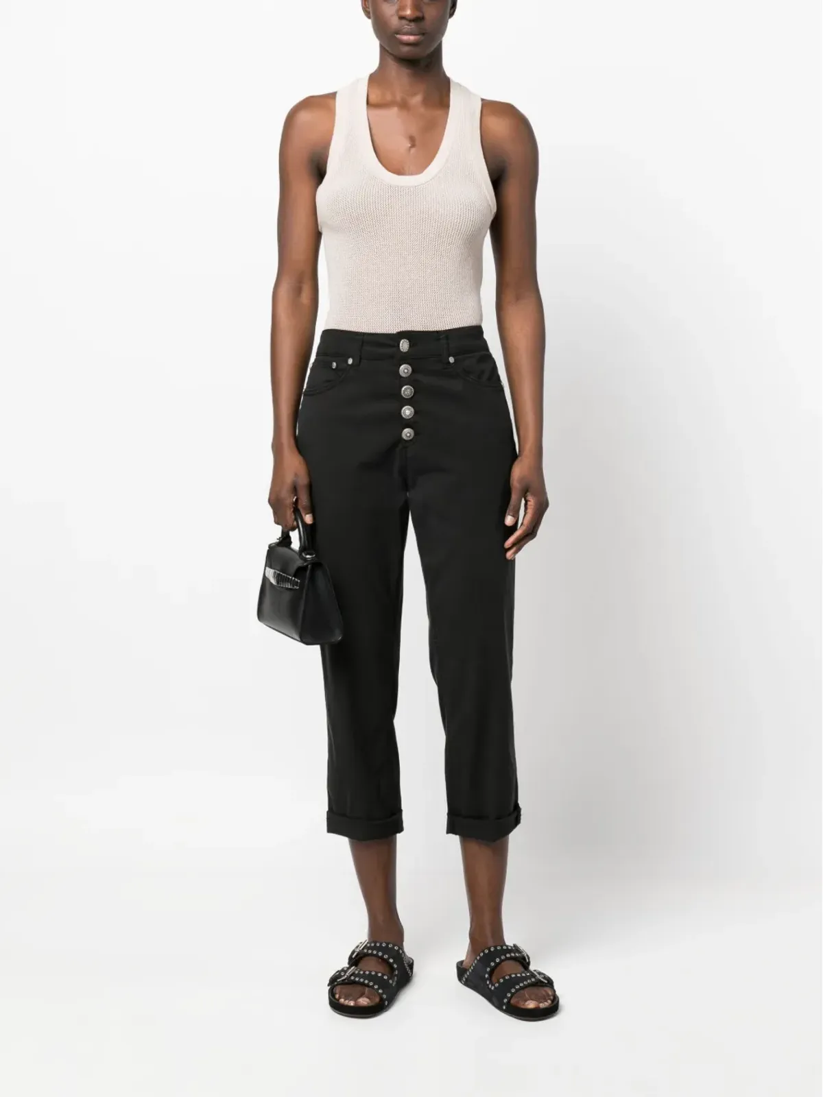 DONDUP Koons loose-fit cropped jeans - 画像2