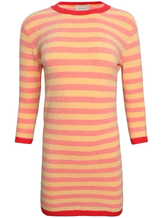 Alexandra Golovanoff Alexandra Golovanoff Camストライプ編みニットミニドレスの商品画像