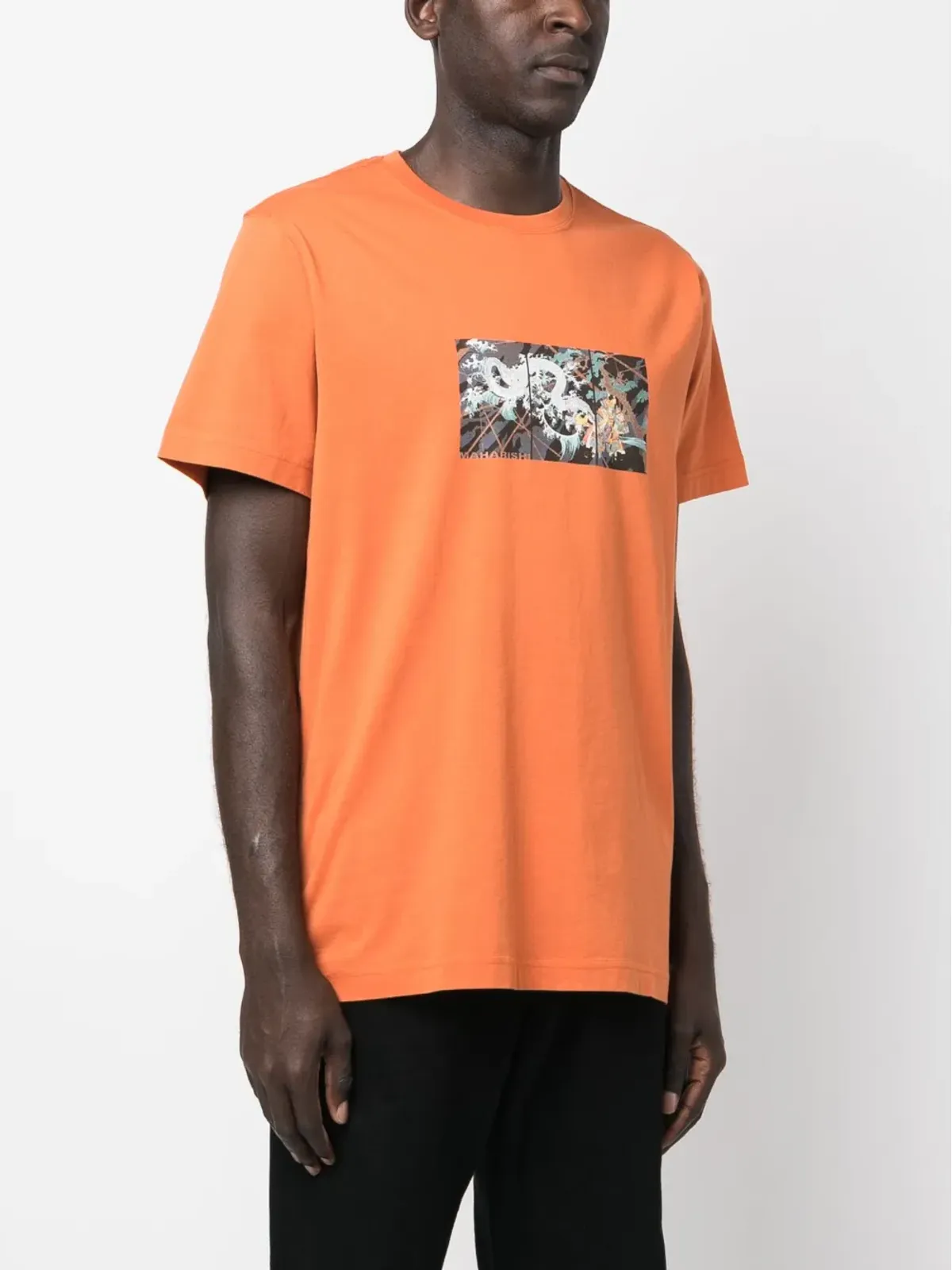 Maharishi グラフィックプリントオーガニックコットンTシャツ - 画像3