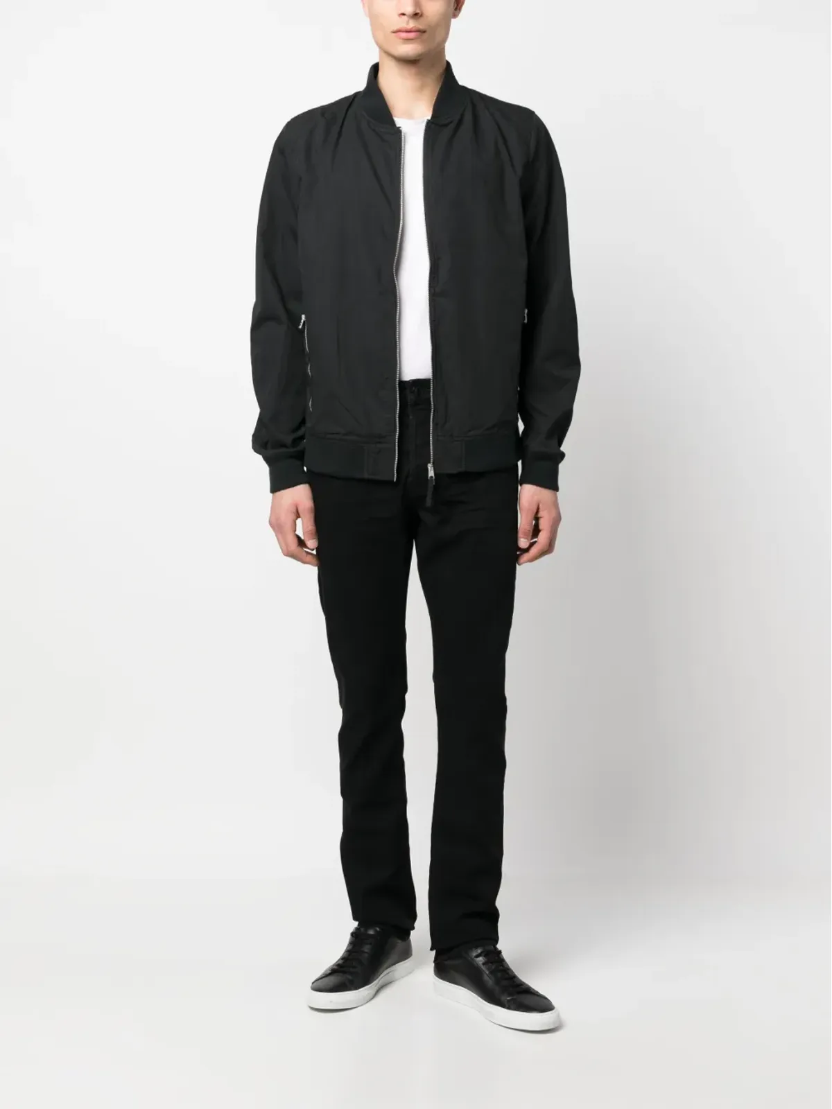 AllSaints ストレッチコットン ボンバージャケット - 画像2