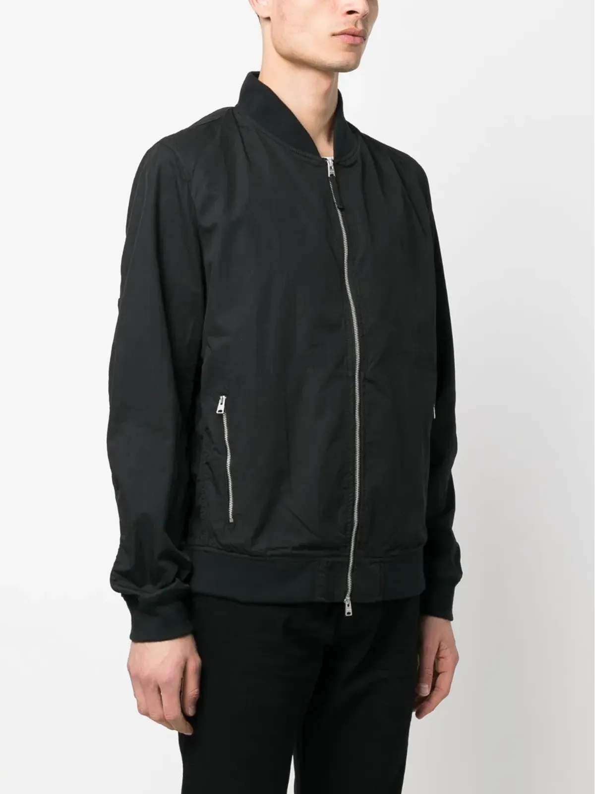 AllSaints ストレッチコットン ボンバージャケット - 画像3