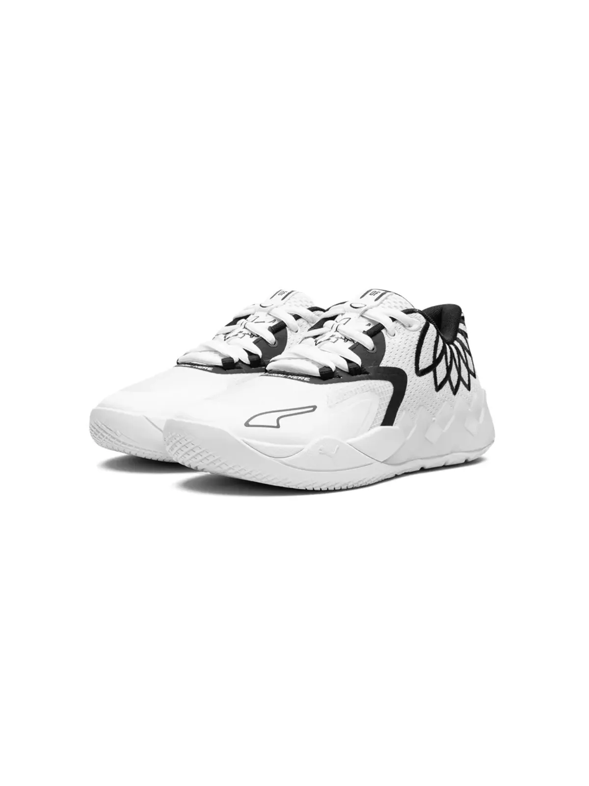 Puma Kids MB1 Lo sneakers - White - 画像4