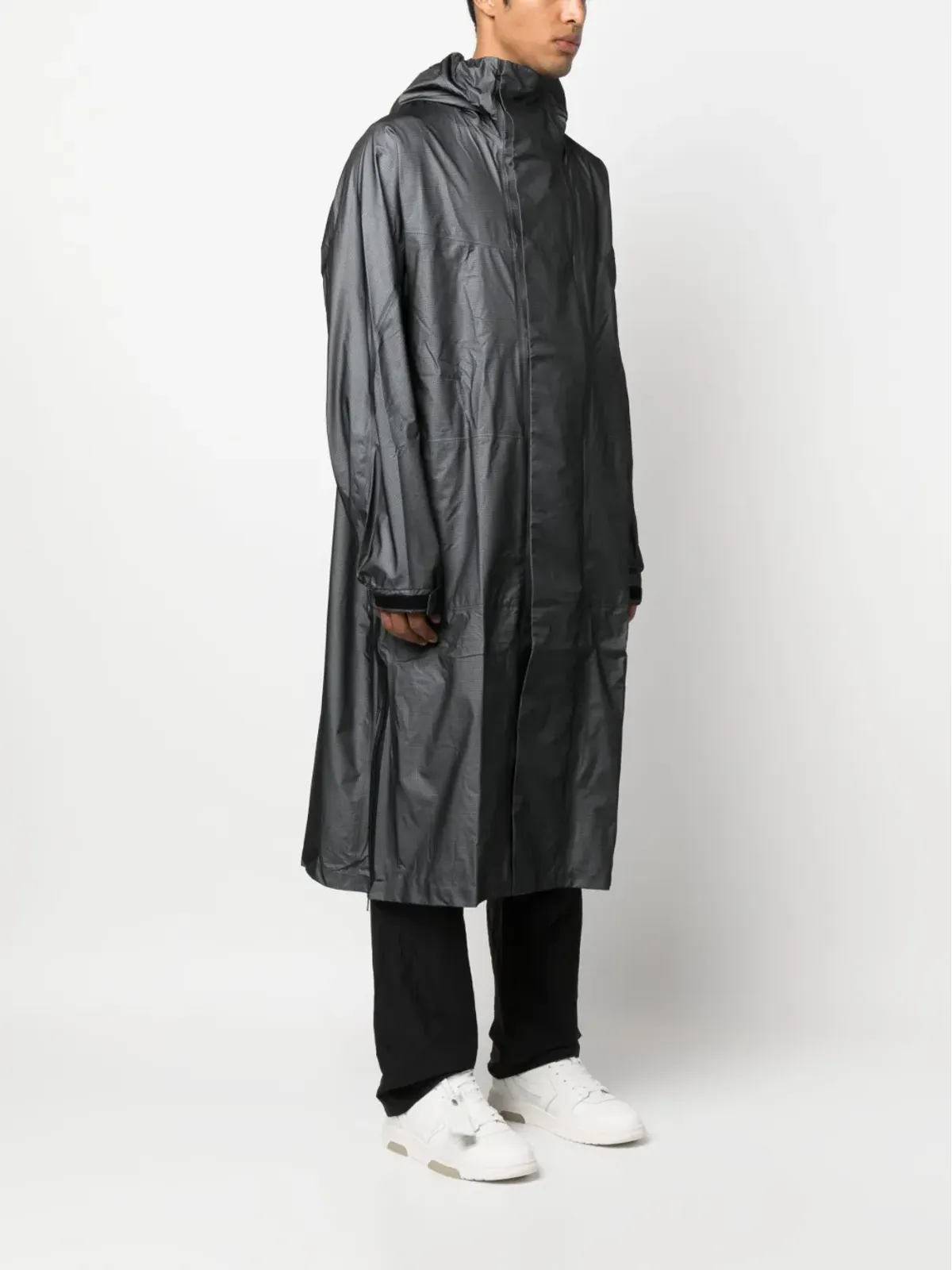 Y-3 Gore-Tex ロングパーカコート - 画像3