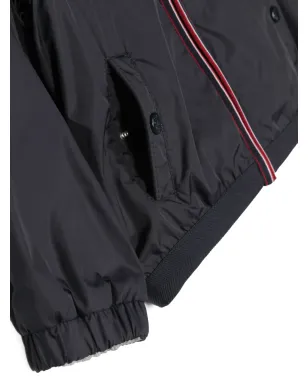 Moncler Enfant 長袖フード付きジャケット - ブルー - サムネイル3