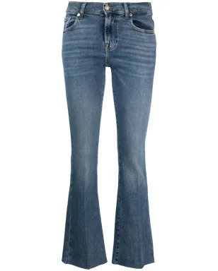7 For All Mankind ロゴパッチ ブーツカット ジーンズ - サムネイル1