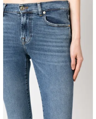 7 For All Mankind ロゴパッチ ブーツカット ジーンズ - サムネイル5