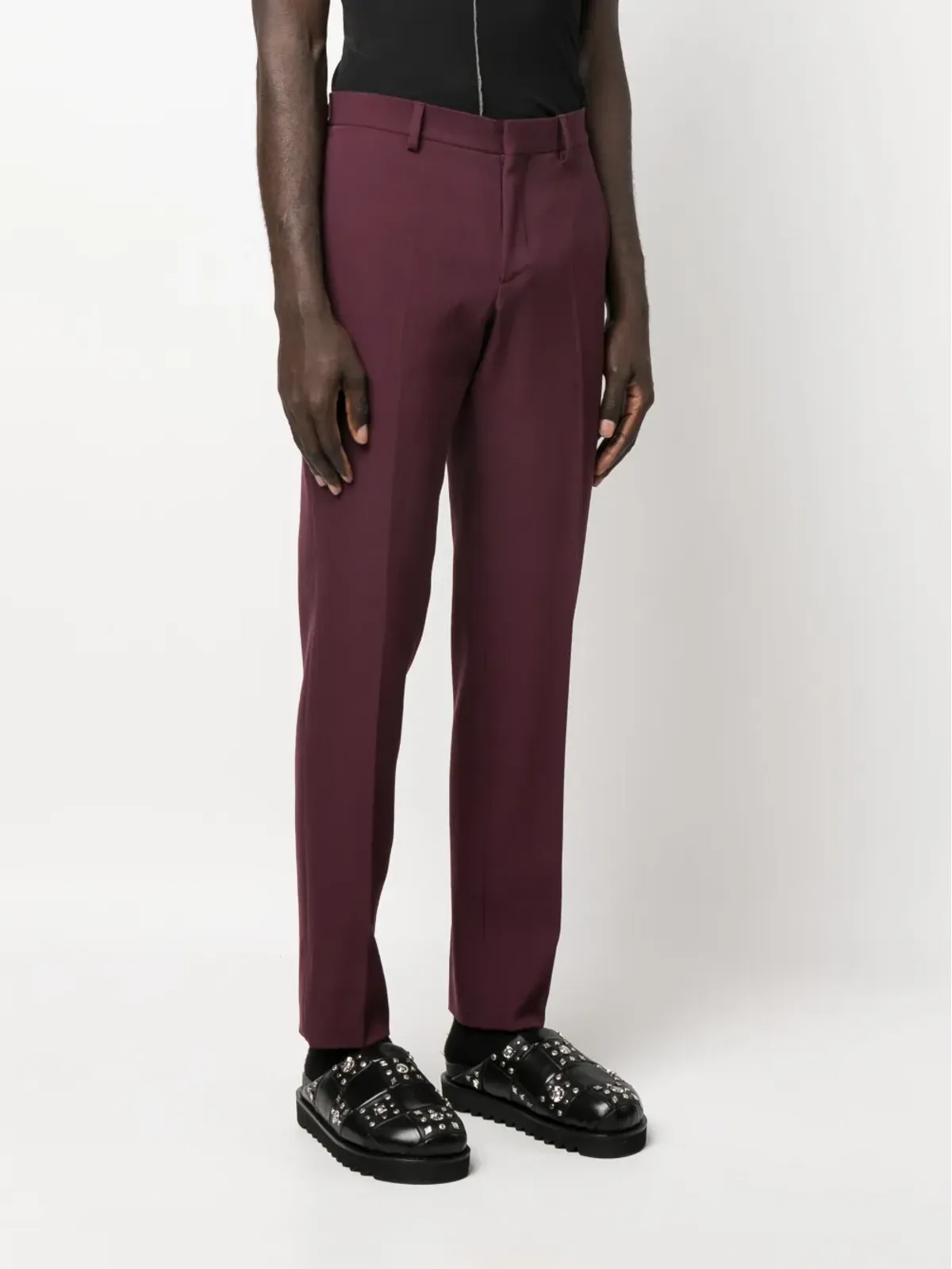 Moschino テーラード ヴァージンウール パンツ - 画像3