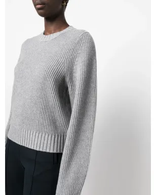 Dorothee Schumacher リブ編みニットスウェット グレー - サムネイル5