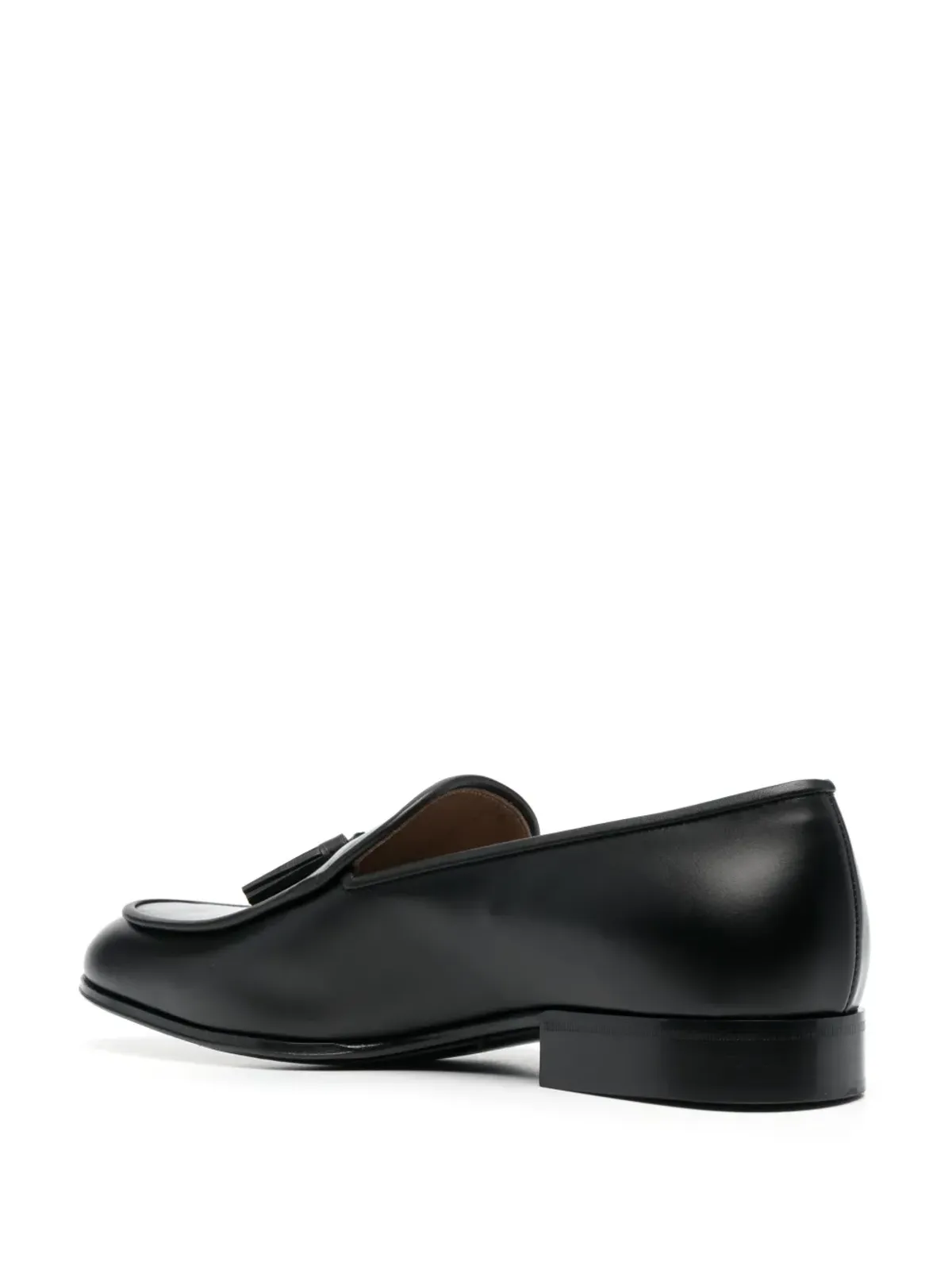 Gianvito Rossi タッセルディテール レザー ローファー - 画像3