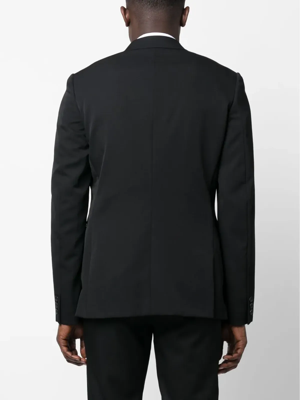 Comme des Garçons Homme Plus ダブルブレスト ウールブレザー - 画像4