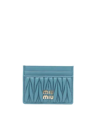 Miu Miu マテラッセナパレザー カードホルダー - サムネイル1