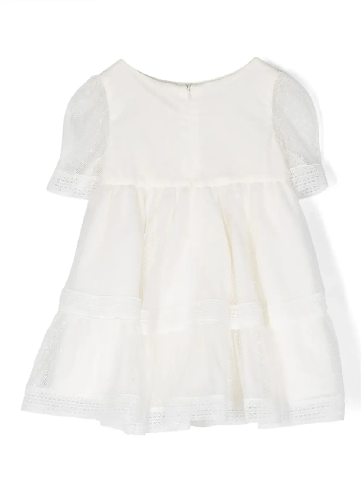 Tartine Et Chocolat point-d'esprit short-sleeve dress - 画像2
