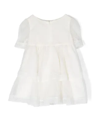 Tartine Et Chocolat point-d'esprit short-sleeve dress - サムネイル2