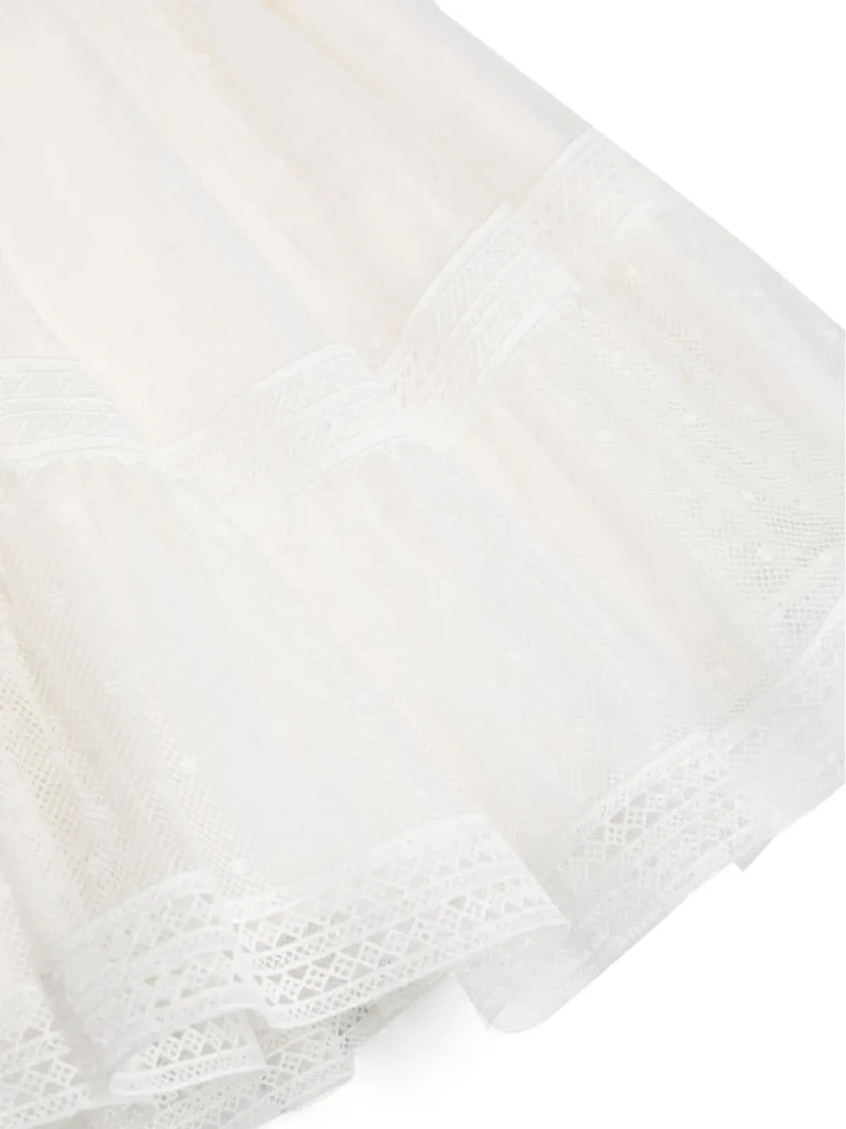 Tartine Et Chocolat point-d'esprit short-sleeve dress - 画像3