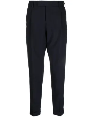 PT Torino バージンウール混紡 クロップドパンツ - サムネイル1