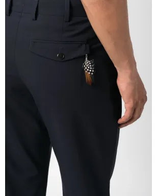 PT Torino バージンウール混紡 クロップドパンツ - サムネイル5