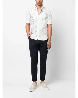 PT Torino バージンウール混紡 クロップドパンツ - サムネイル2