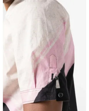 Alexander McQueen ブラッシュストローク コットンシャツ ピンク - サムネイル5