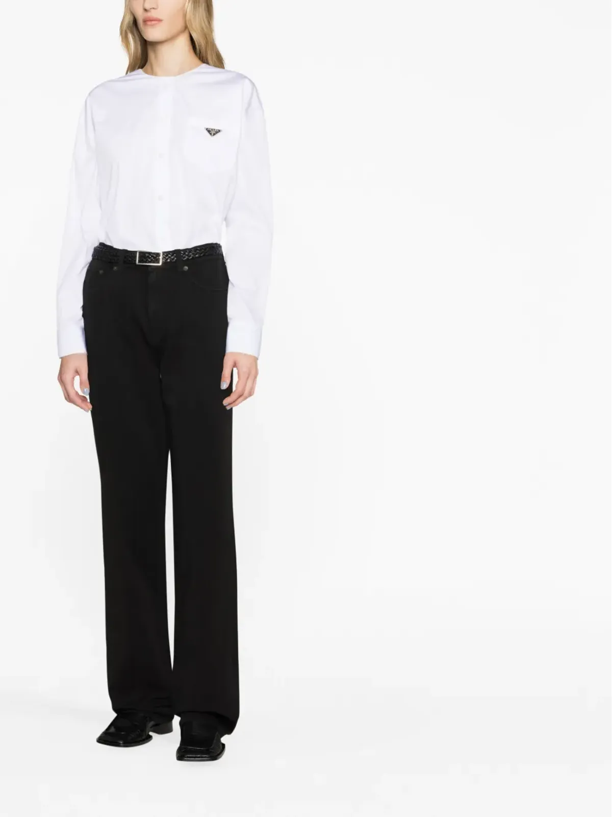 The Row Carlton straight-leg trousers - 画像2