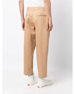 Maison Kitsuné ストレートレッグ テーラードパンツ（ブラウン） - サムネイル4