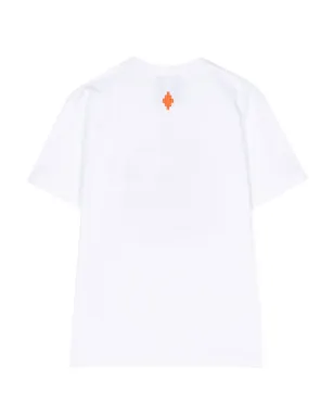 COUNTY OF MILAN KIDS グラフィックスローガンプリントTシャツ - サムネイル2