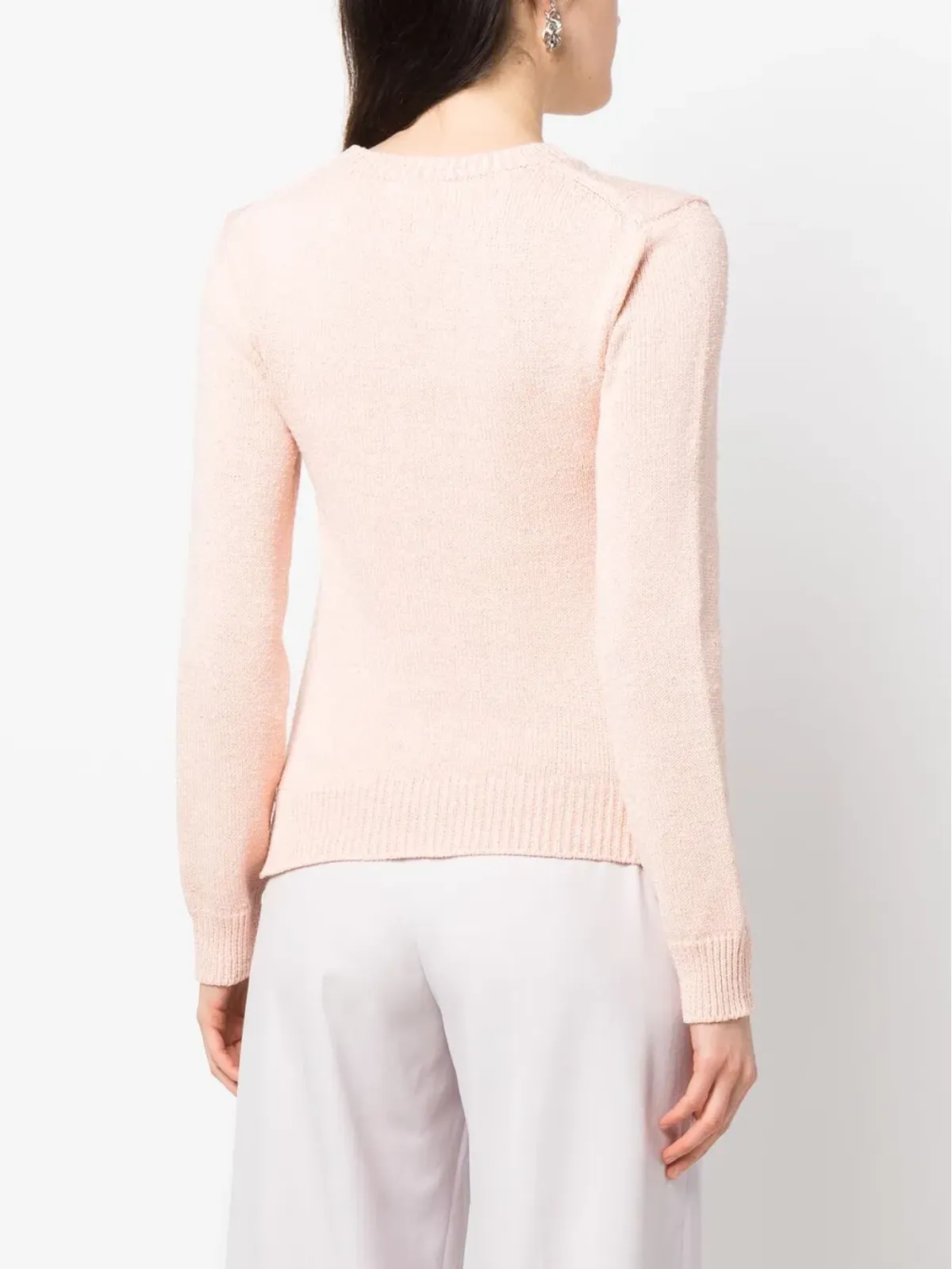 Jil Sander 細編み長袖セーター - 画像4