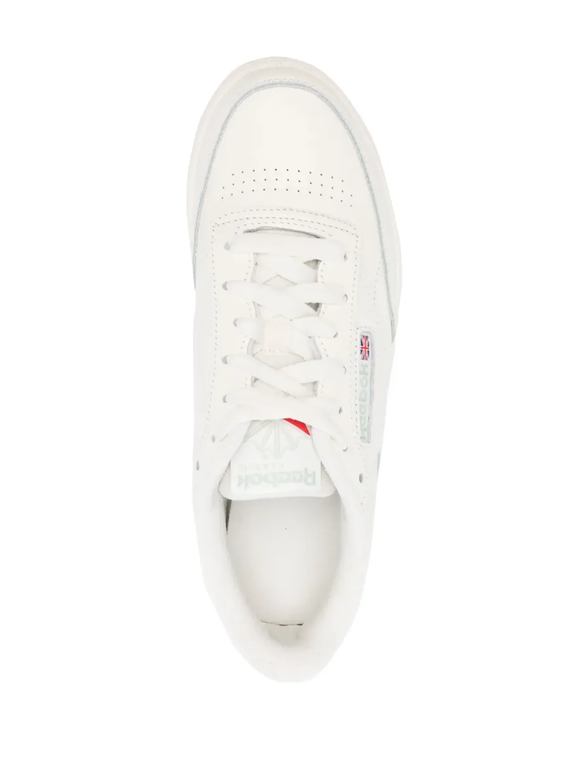 Reebok クラブ C 85 ロー・トップスニーカー - White - 画像4