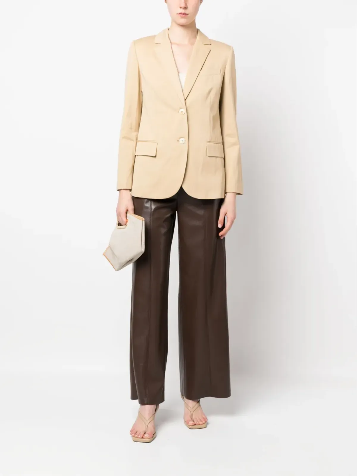 TWINSET シングルブレスト テーラードブレザー - 画像2