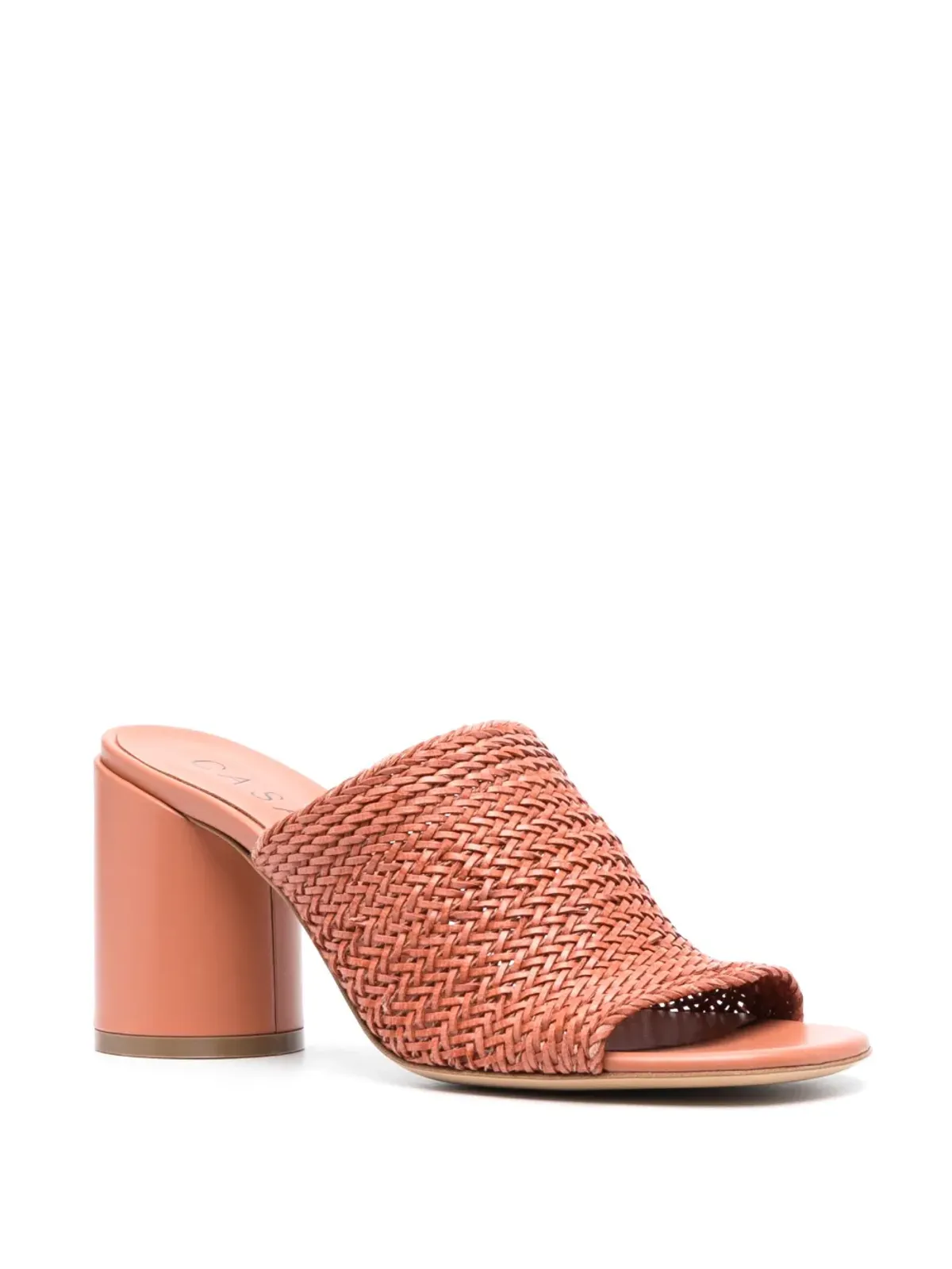 Casadei 編み込みレザー ミュール - 画像2