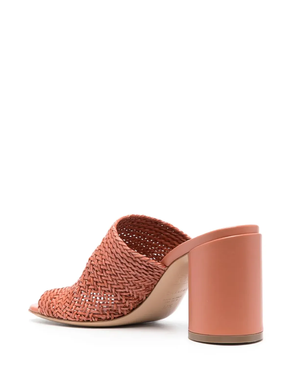 Casadei 編み込みレザー ミュール - 画像3
