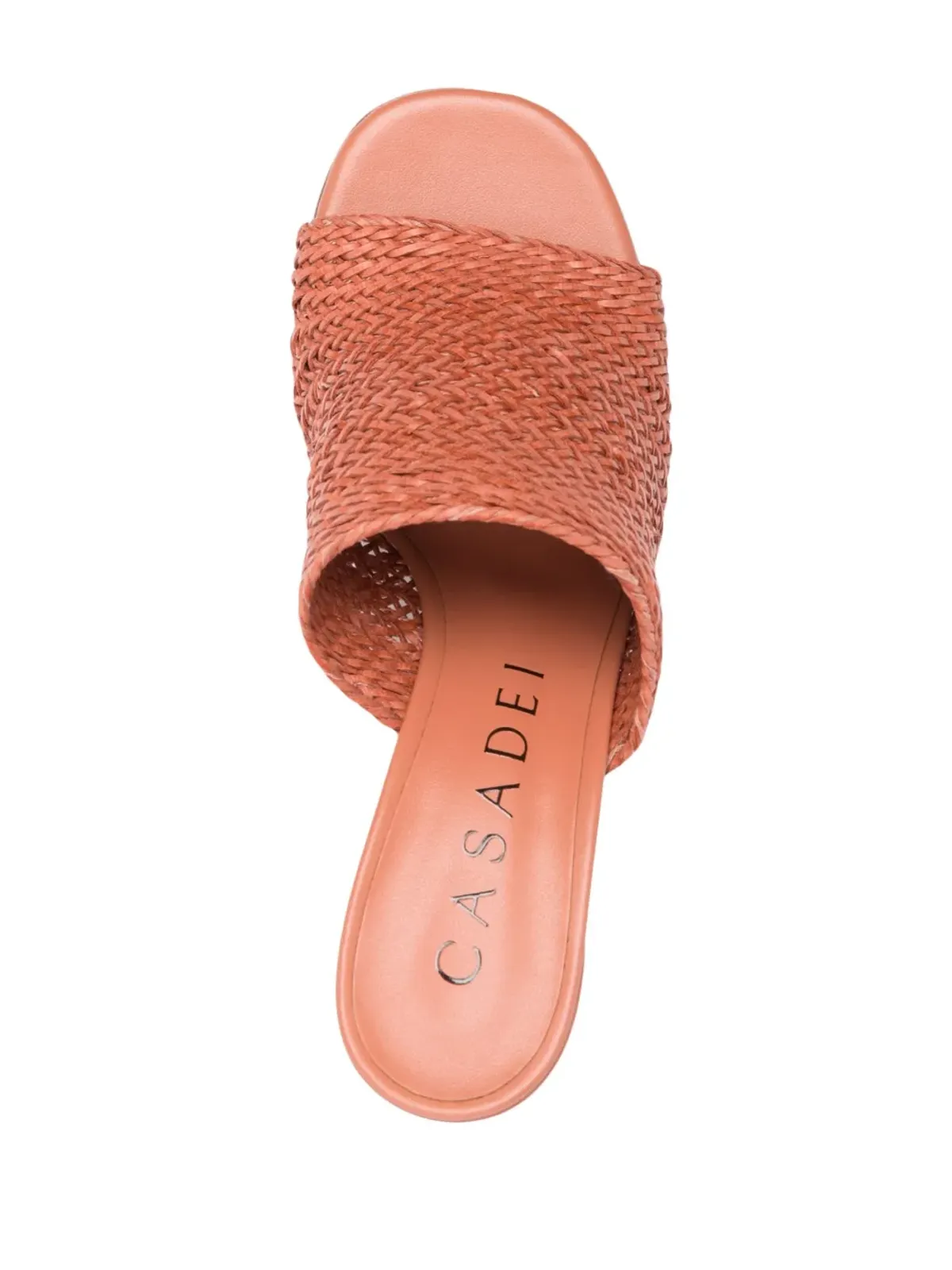 Casadei 編み込みレザー ミュール - 画像4