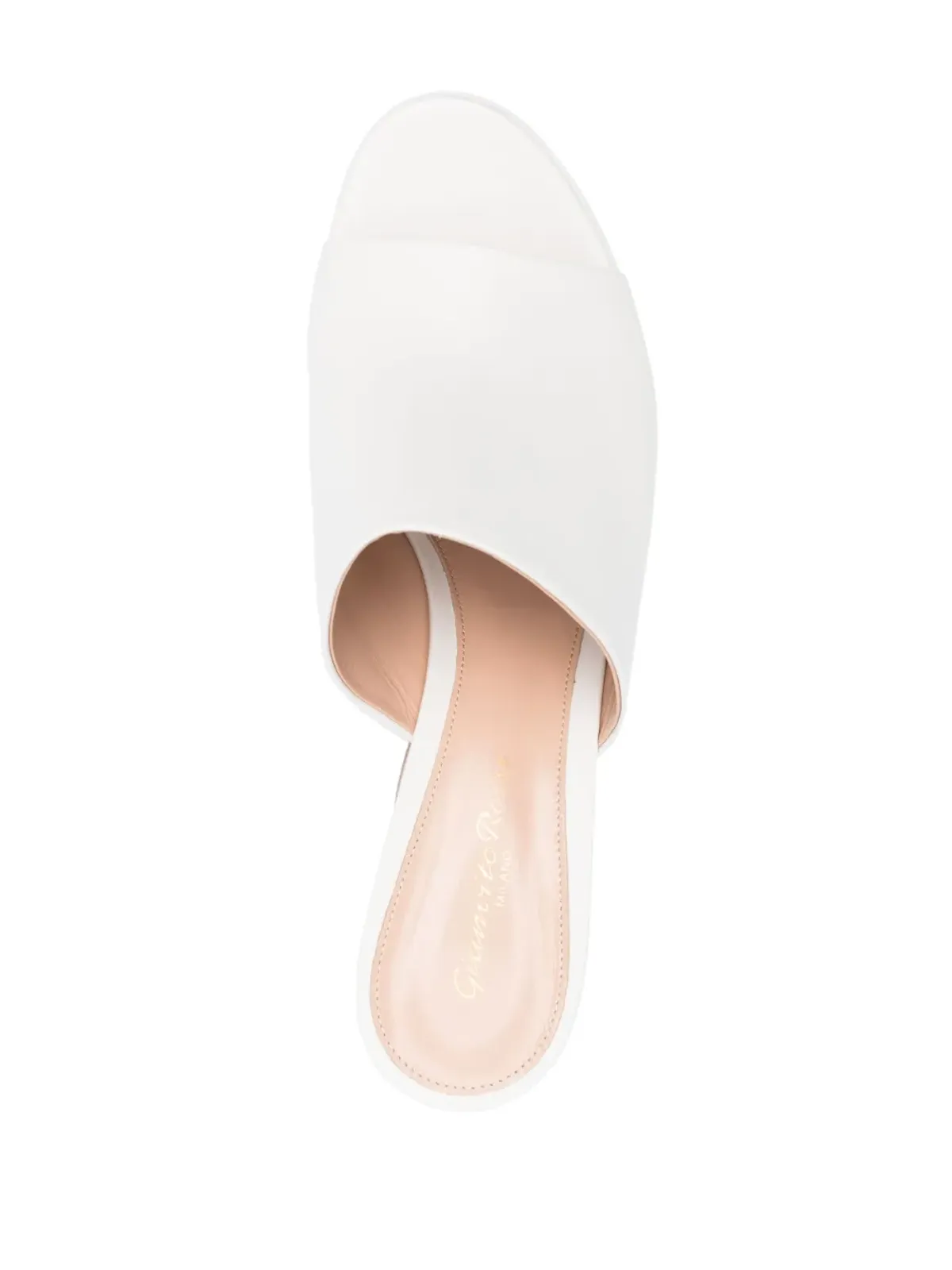 Gianvito Rossi レザーサンダル - 画像4