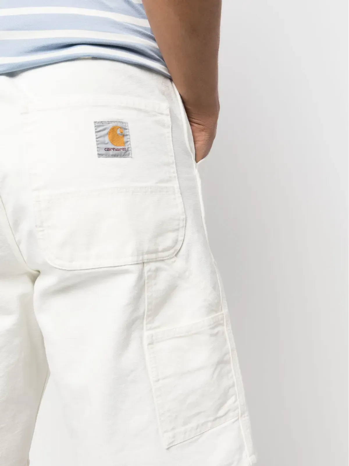 Carhartt WIP シングルニー ベルムーダーショーツ - ホワイト - 画像5