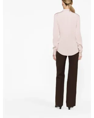 Victoria Beckham 長袖シアーシャツ - サムネイル4