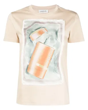 Lanvin クラシック・スクラッチ＆スニッフ Tシャツ - Neutrals - サムネイル1