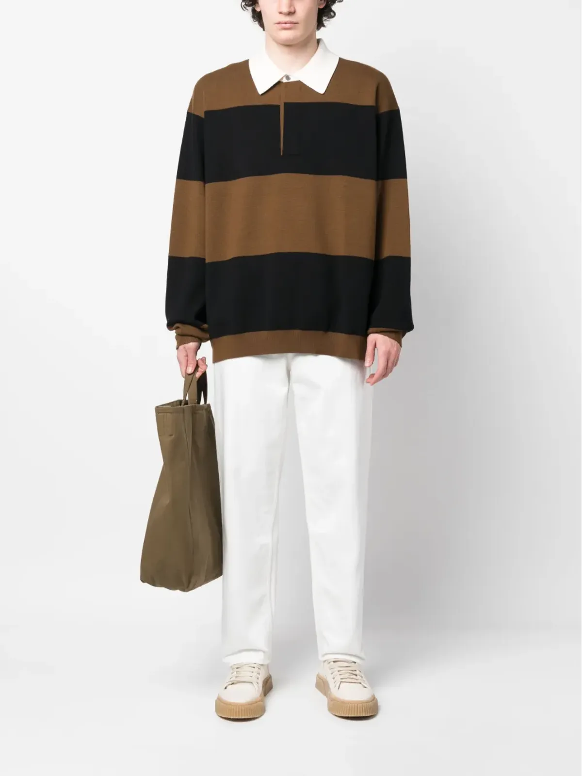 Jil Sander ストレートレッグ コットン ジーンズ - ホワイト - 画像2