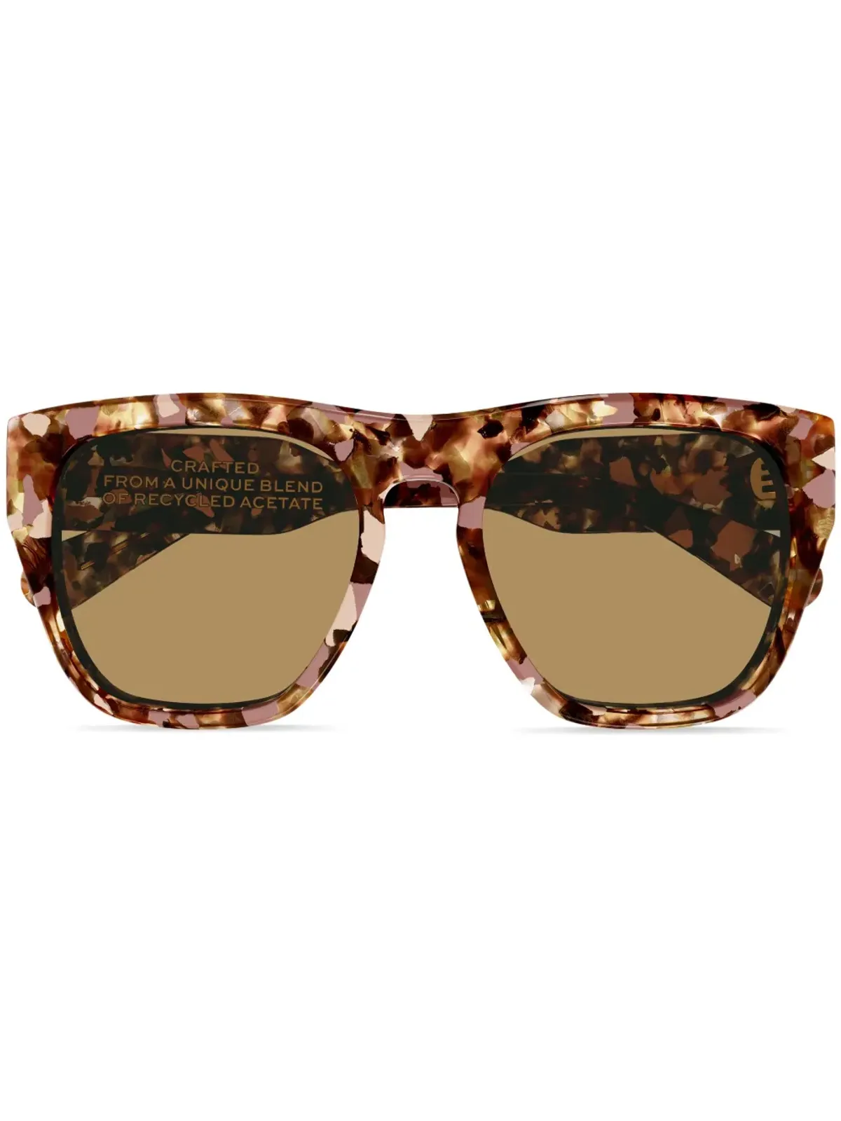 Chloé Eyewear Gayia スクエアフレームサングラス - 画像1