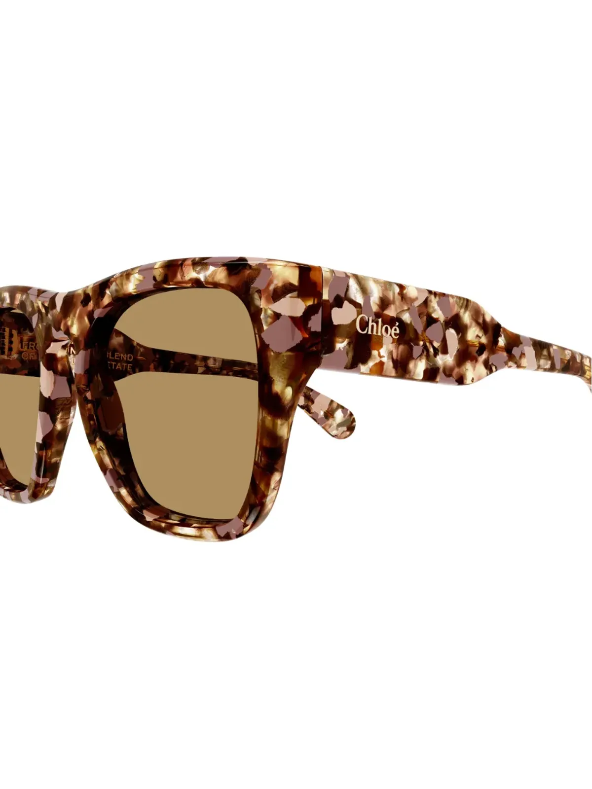 Chloé Eyewear Gayia スクエアフレームサングラス - 画像3