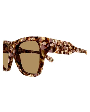 Chloé Eyewear Gayia スクエアフレームサングラス - サムネイル3
