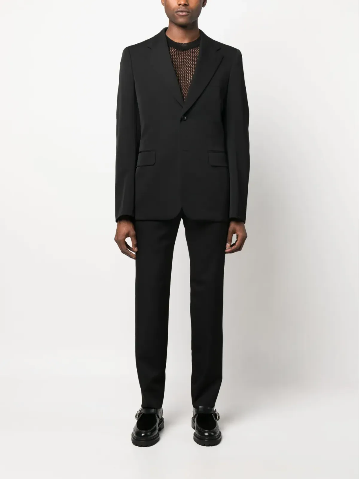 Comme des Garçons Homme Plus テーラード ウール混ブレザー - 画像2