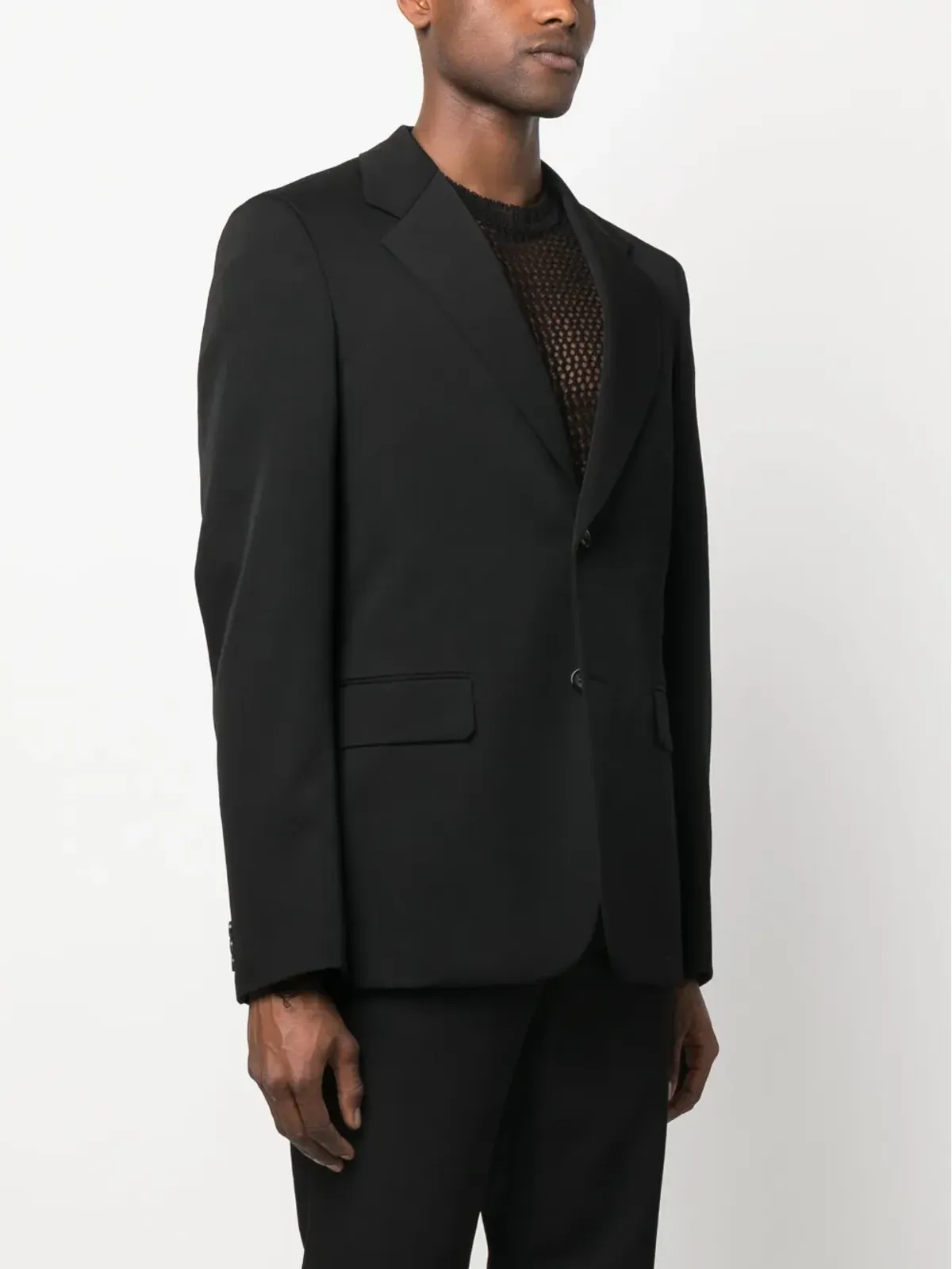 Comme des Garçons Homme Plus テーラード ウール混ブレザー - 画像3