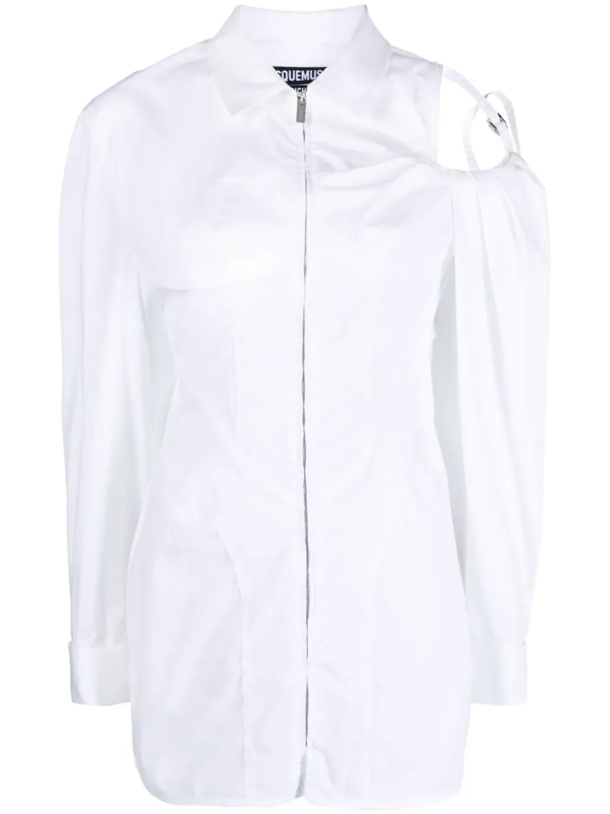 Jacquemus Galliga 非対称シャツドレス - 画像1