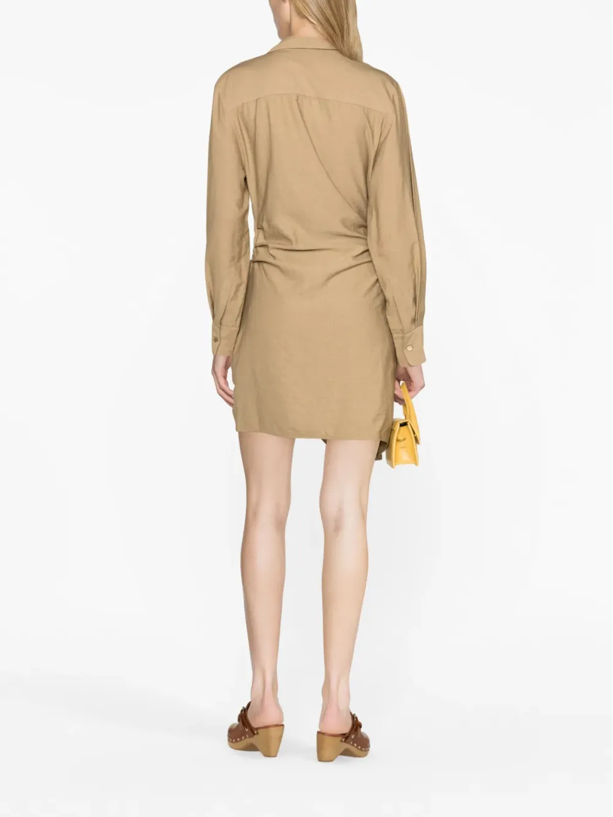 Jacquemus La Robe Bahia ドレープミニドレス - 画像3
