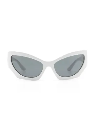 Versace Eyewear オーバーサイズ猫眼サングラス - サムネイル1