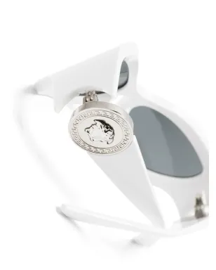 Versace Eyewear オーバーサイズ猫眼サングラス - サムネイル3