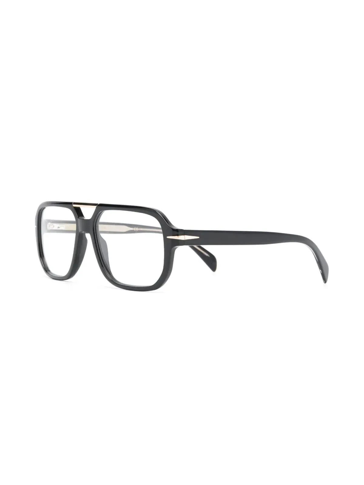 Eyewear by David Beckham パイロットフレーム眼鏡 - 画像2