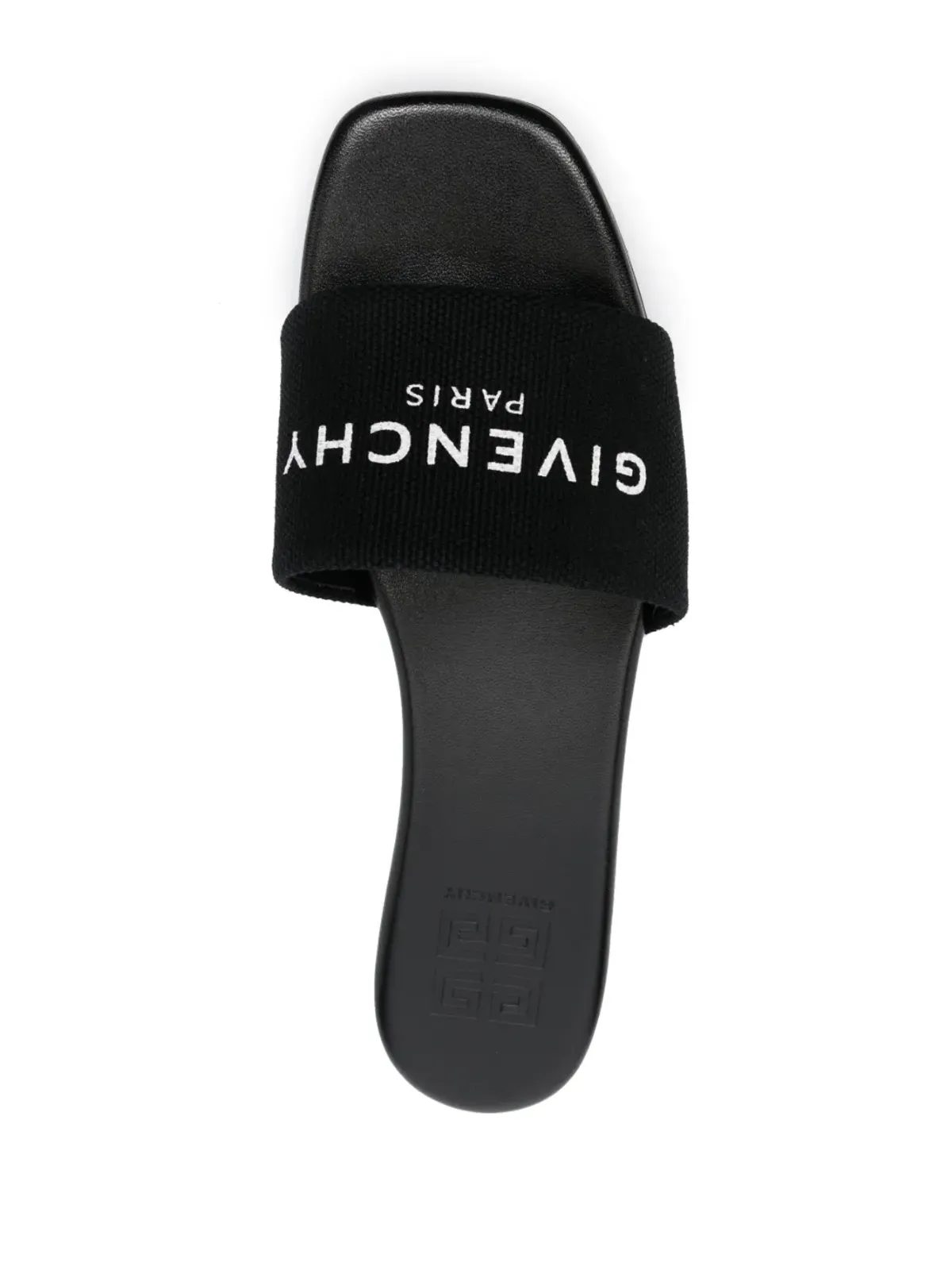 Givenchy ロゴプリント フラットサンダル - 画像4