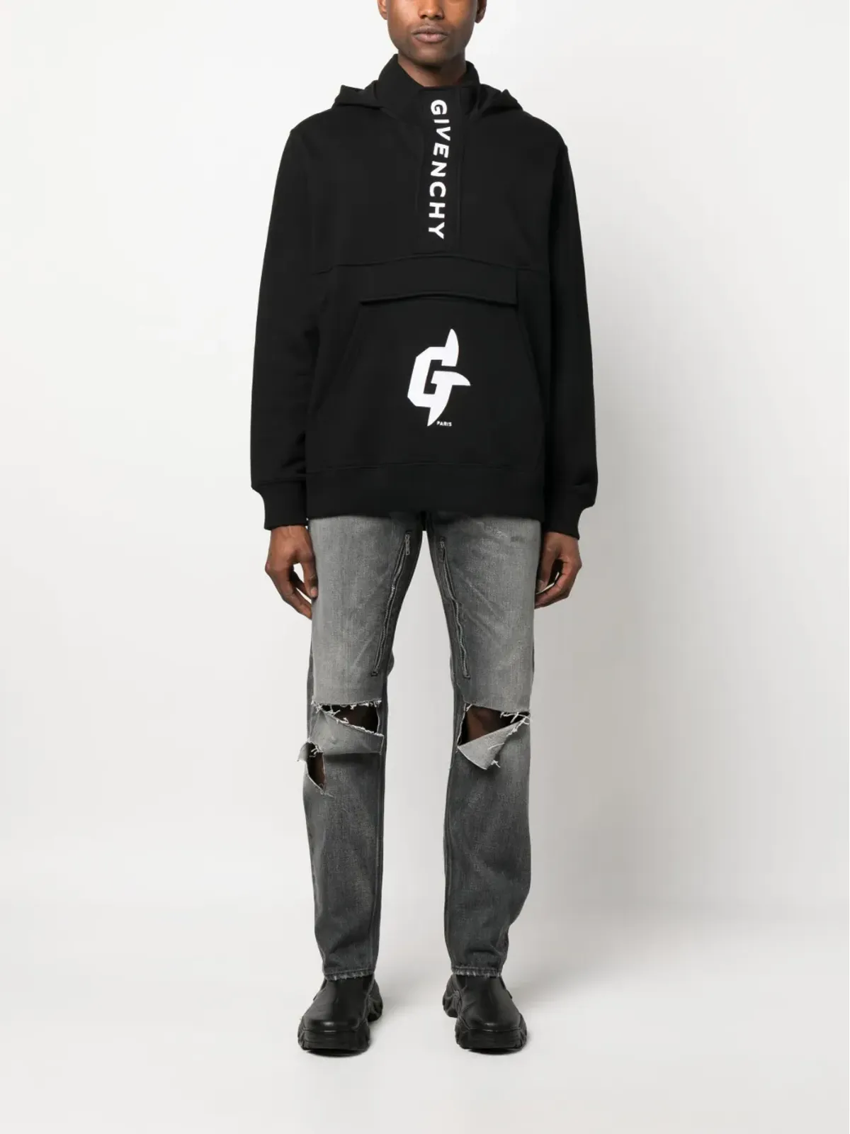 Givenchy ロゴプリント コットン パーカー - 画像2